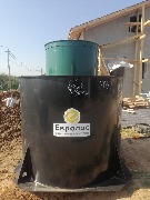 монтаж септика Евролос Био 8 от емкости Онлайн (4)