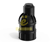 Колодец КС-7 H2400 мм с крышкой D 560 мм