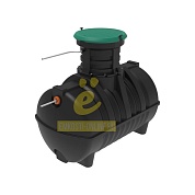 Станция биологической очистки Rostok Ground 6 Pro с горловиной 600 мм