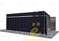 Хозблок с односкатной крышей стандартный SKOGGY 5M