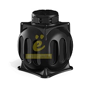 Колодец КС-5М с дополнительной горловиной H200 с крышкой D780 мм