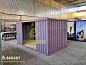 Хозблок с плоской крышей и боковой дверью стандартный SKOGGY 5M