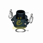 Муфта соединительная БРС G2 НР тип B
