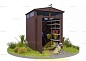 Хозблок с двускатной крышей премиум SKOGGY MINI