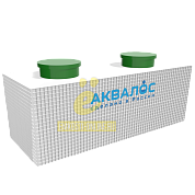 Септик для поселка Аквалос AL-200 (h=2.50m) 