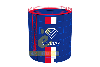 Резервуар вертикальный стальной 10 м³