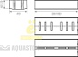 Решетки бетонные для лотков NORMA DN300