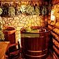 Купель круглая из лиственницы