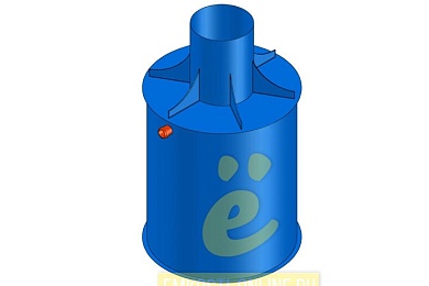 Жироуловитель ПЭ-36-5000 (подземный вертикальный)