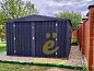 Широкий хозблок для хранения с двускатной крышей SKOGGY 6M