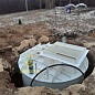 Погреб Титан круглый Дачник 2200х2400