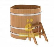 Купель угловая из лиственницы
