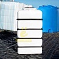 Емкость K 3000 л белая в обрешетке