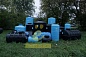 Емкость 2000 литров, горизонтальная транспортировочная