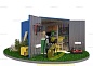 Контейнер для Хранения с Плоской Крышей Стандартный SKOGGY 2м